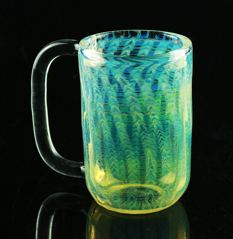 CK Glass Fume Wrap and Rake Coffee Mug