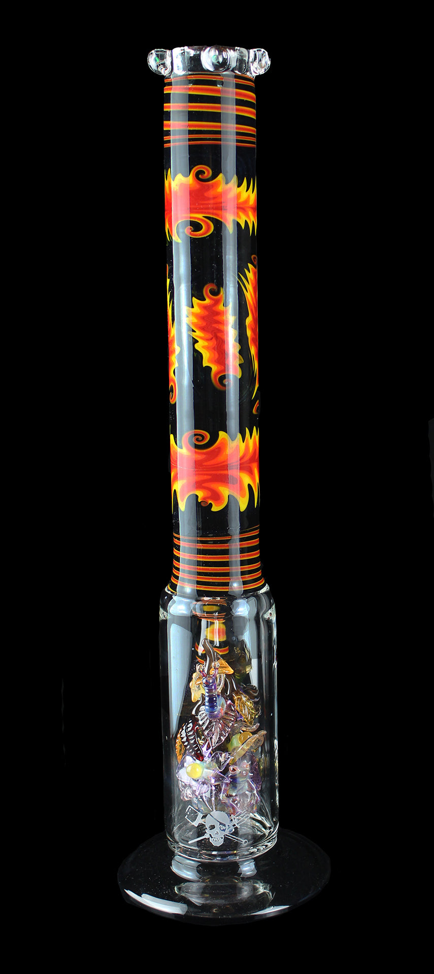 Custom Fire Bong by, Polet and Phil_PGW