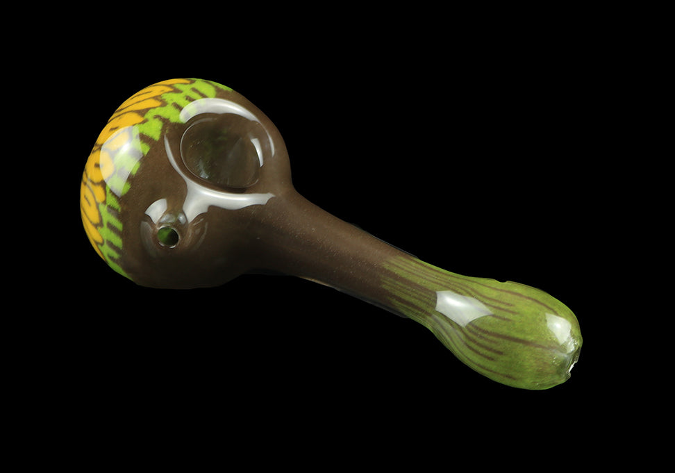 Sunflower Spoon By, Hoffman glass