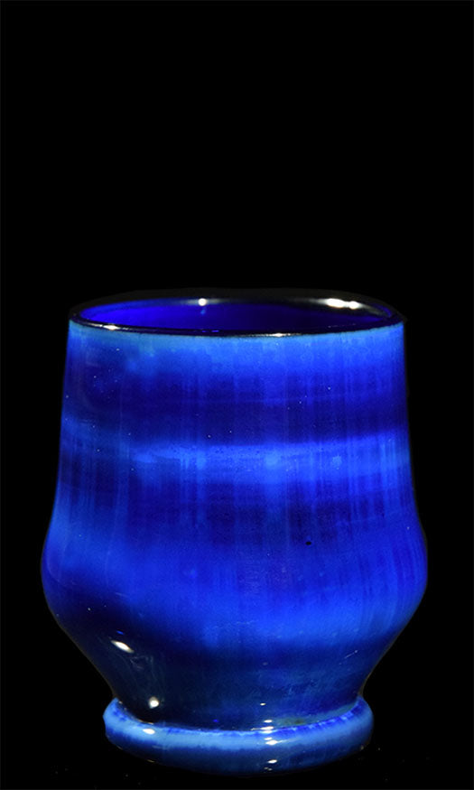 Cobalt Scotch Glass by Phil Sundling