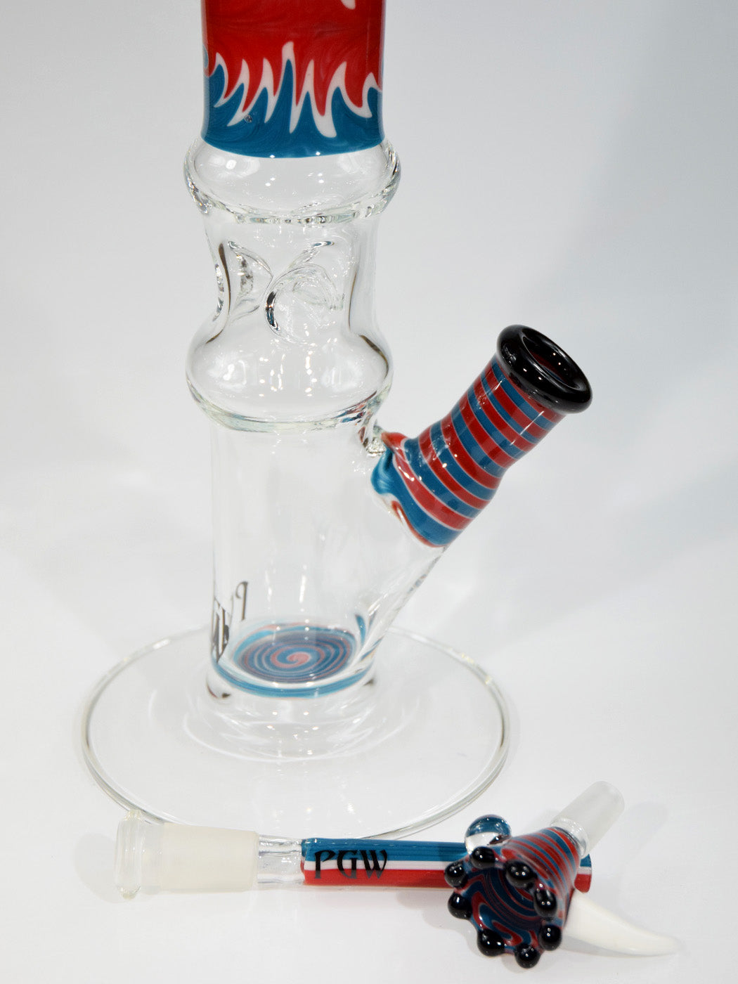 Tall Grateful Dead Bong by Phil Sundling