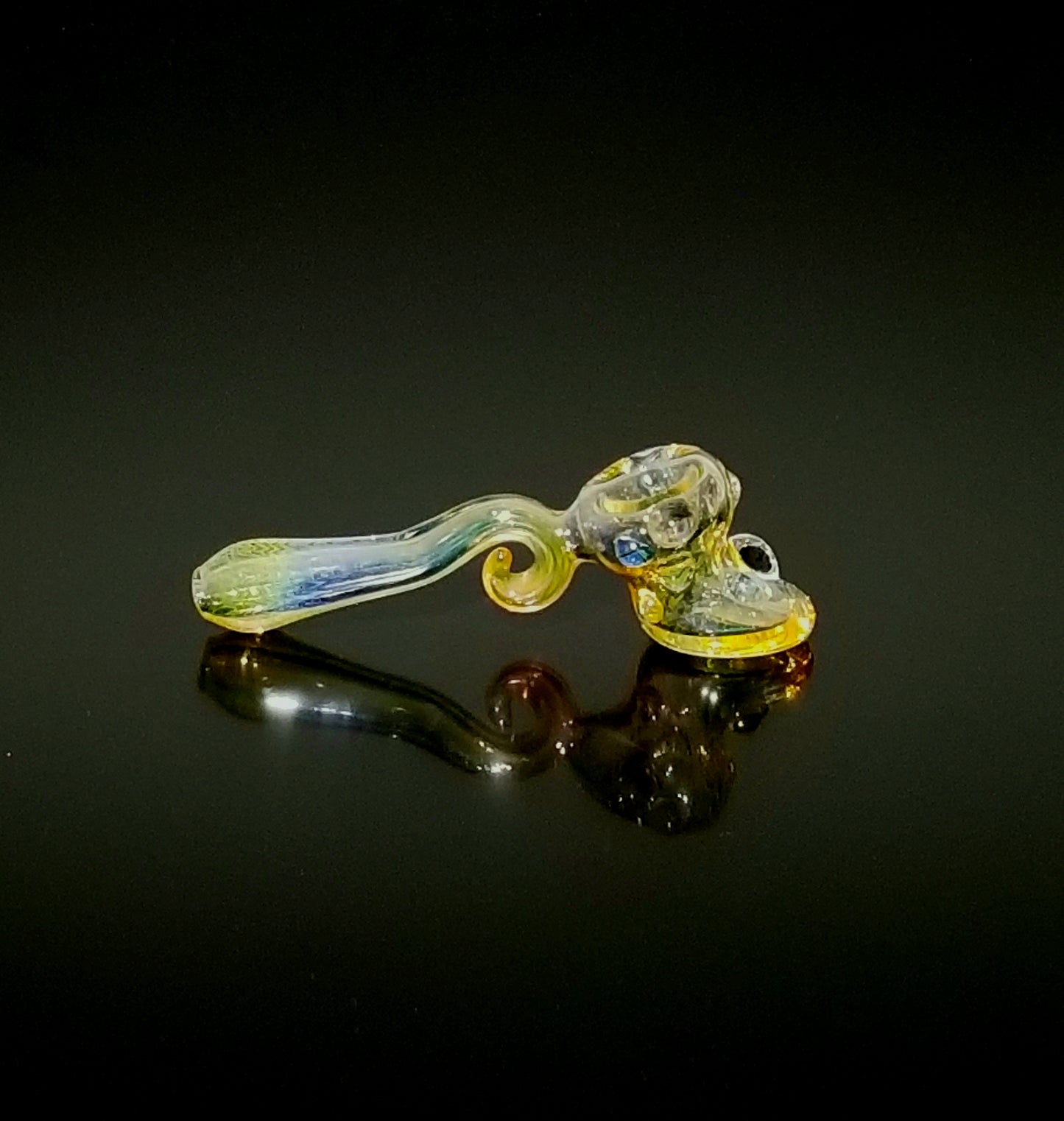 Fumed Hammer Pipe by Ck_glass