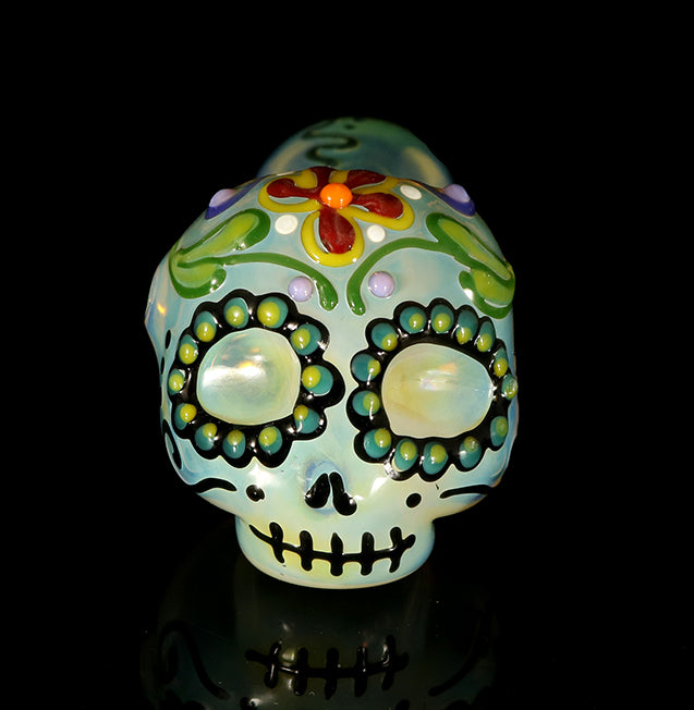 sugar skull dryp pipe