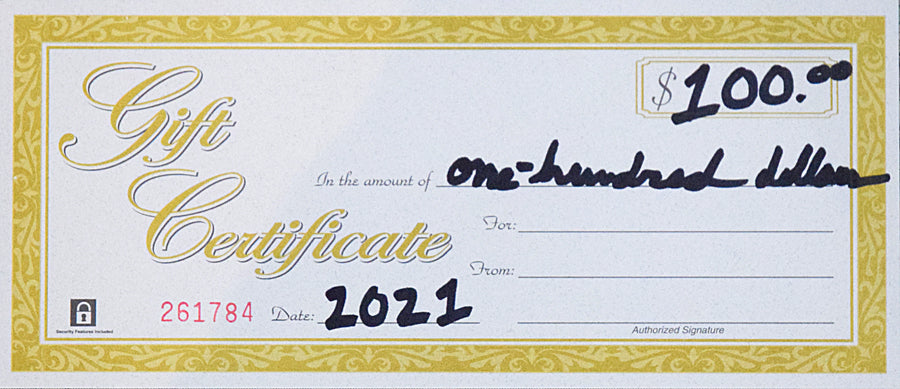 Gift Certificate