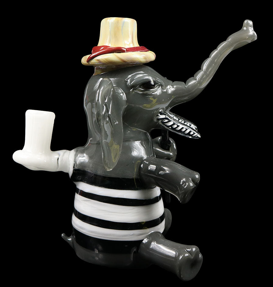 Gondoliere Elefante Dab Rig, Made in Murano, Italy.