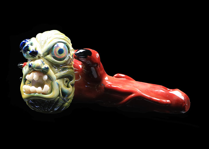 Devils Right Hand Zombie Face Pendant