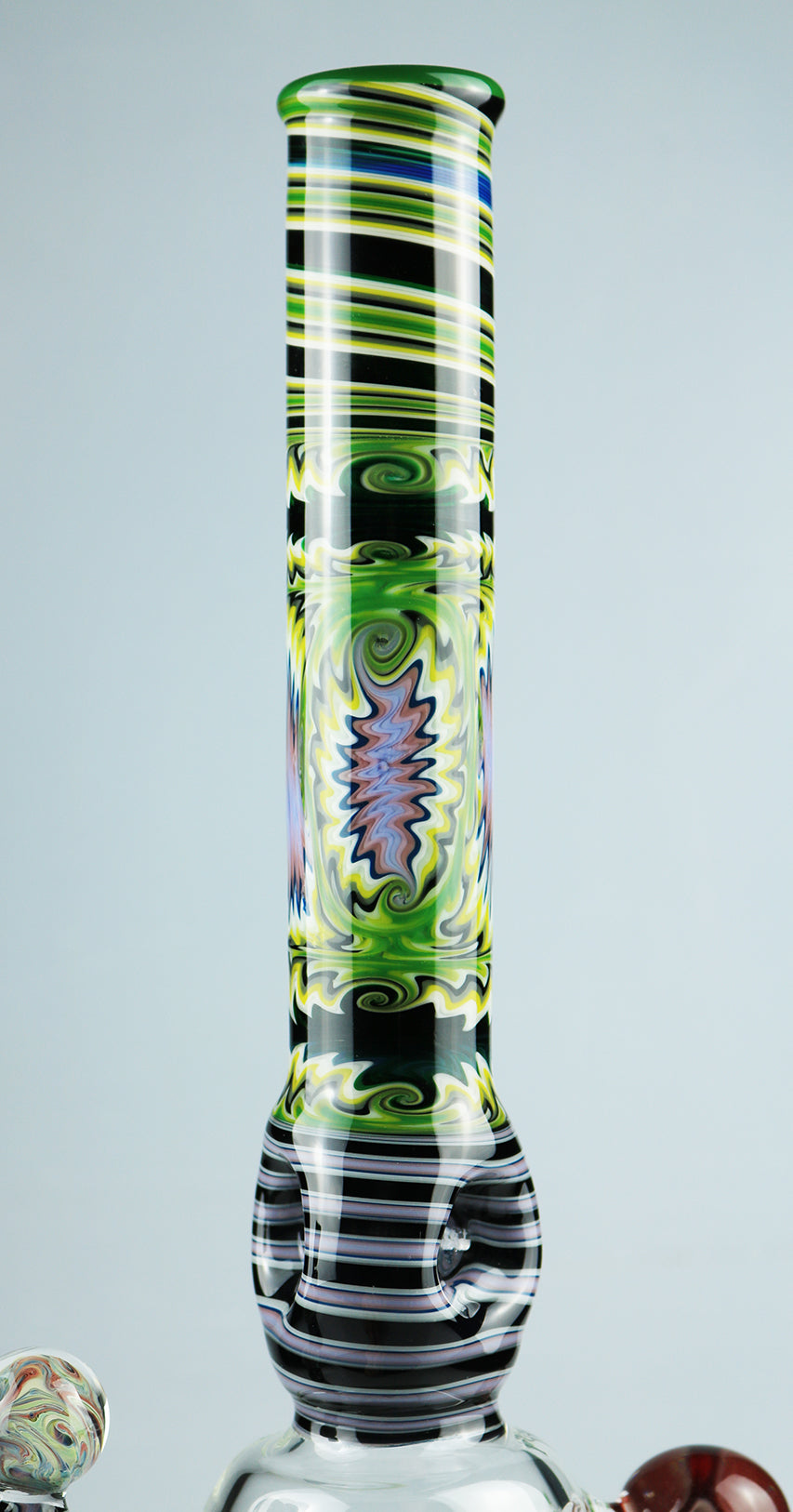 Triple donut bong collab with Seif glass