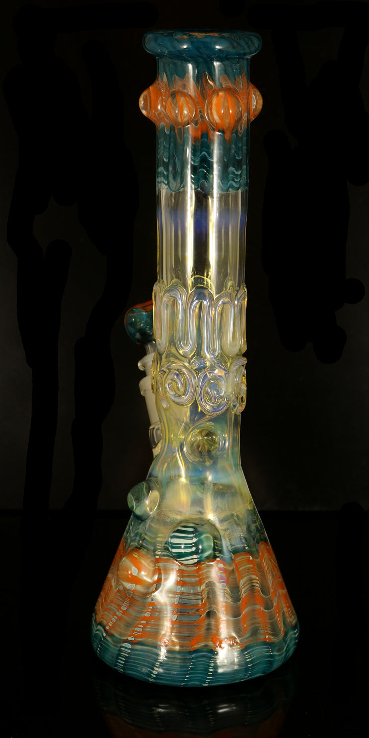 13" decorative flask bong