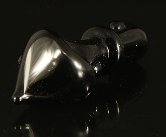 Black Spoon with Front Horn