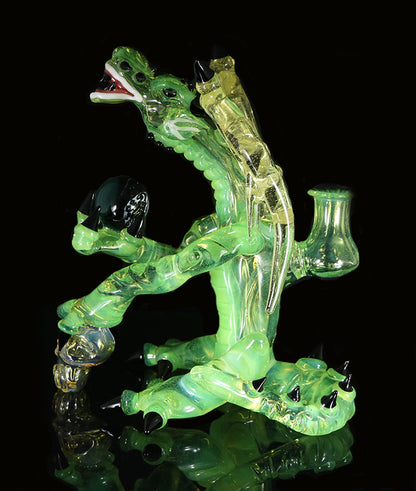 Dab Rig Color changing (CFL) Dragon by, Phil Sundling