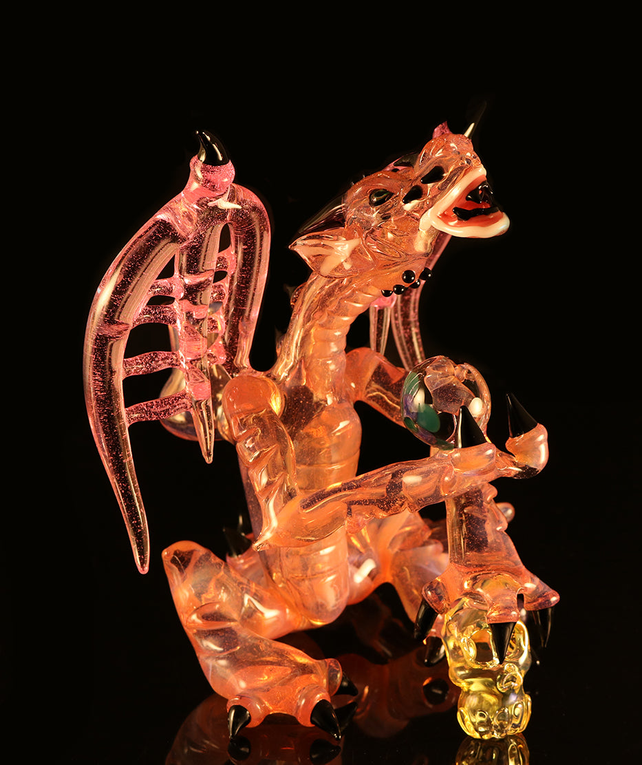 heady glass dragon bong