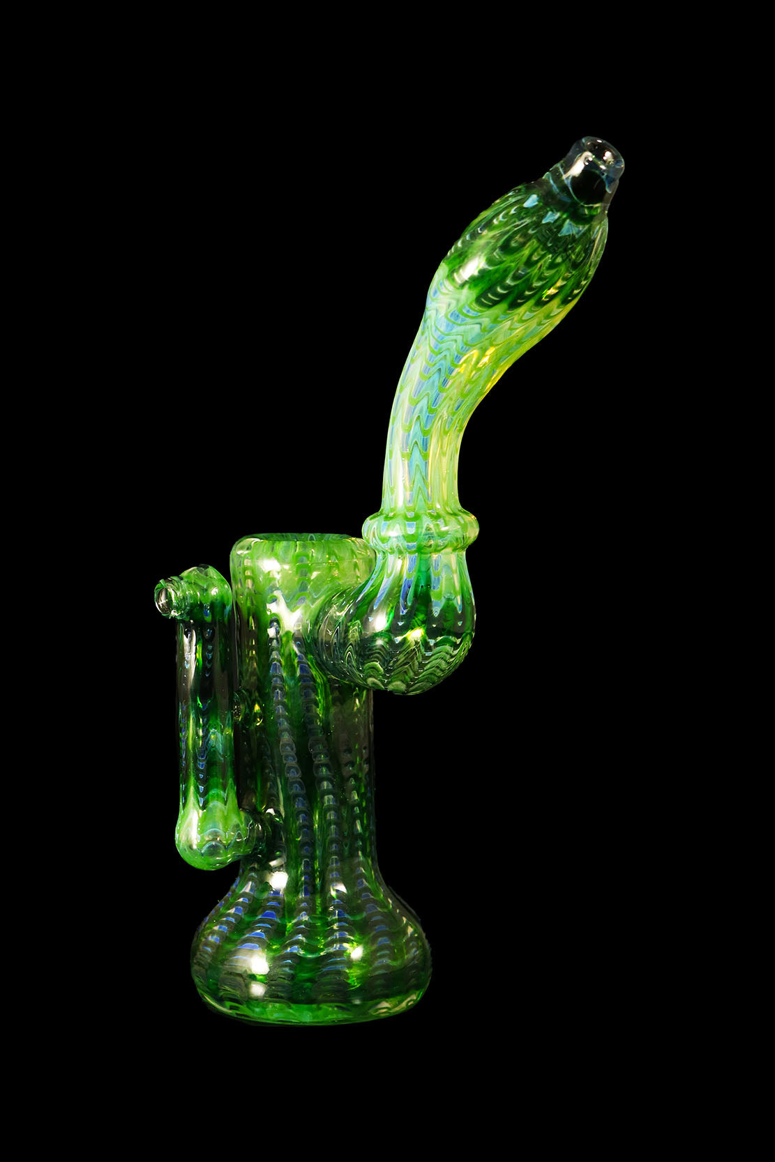 wrap and rake bubbler