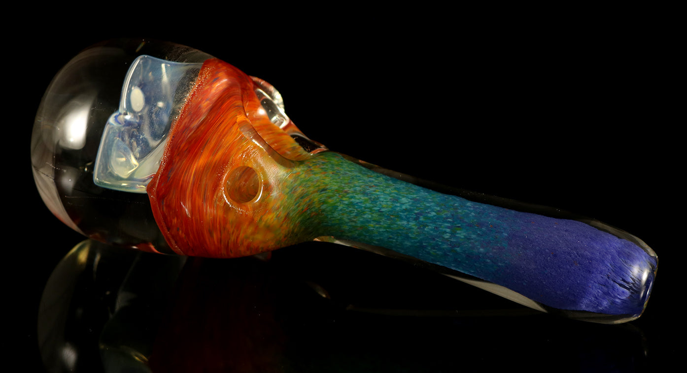 Triquetra hologram spoon dry pipe