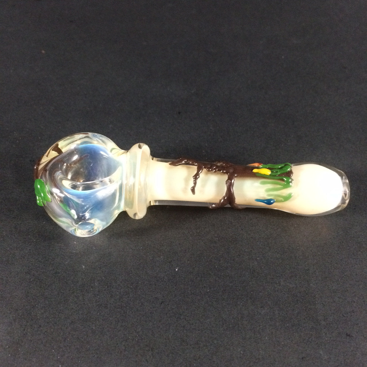 Tree Spoon Pipe: Glass by Mouse