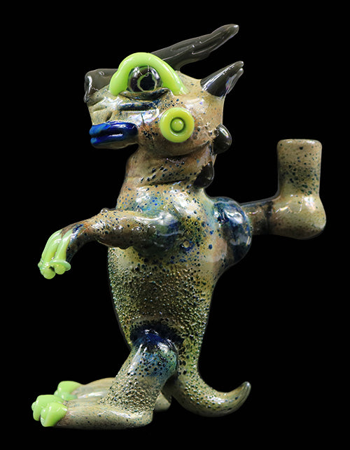 Newt Dab Rig - Moon Zotic, Slime & Grey made by Phil Sundling