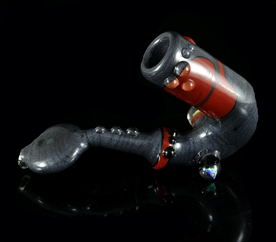 Sean Foley/STF Glass Sherlock: Grey and Red