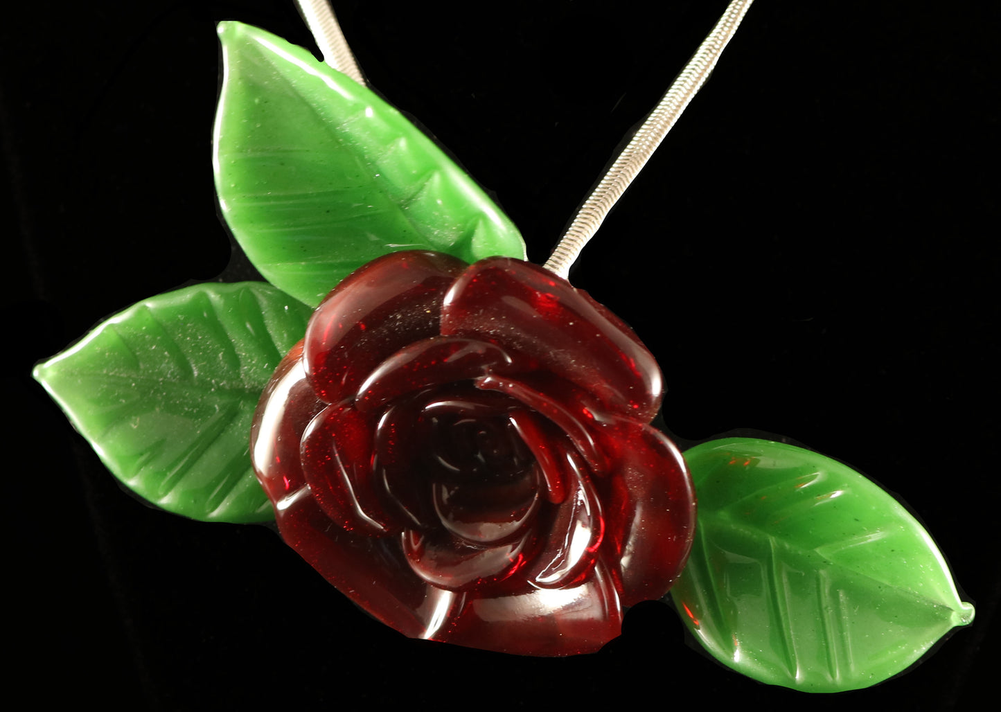 Tammy Ball Rose Pendant