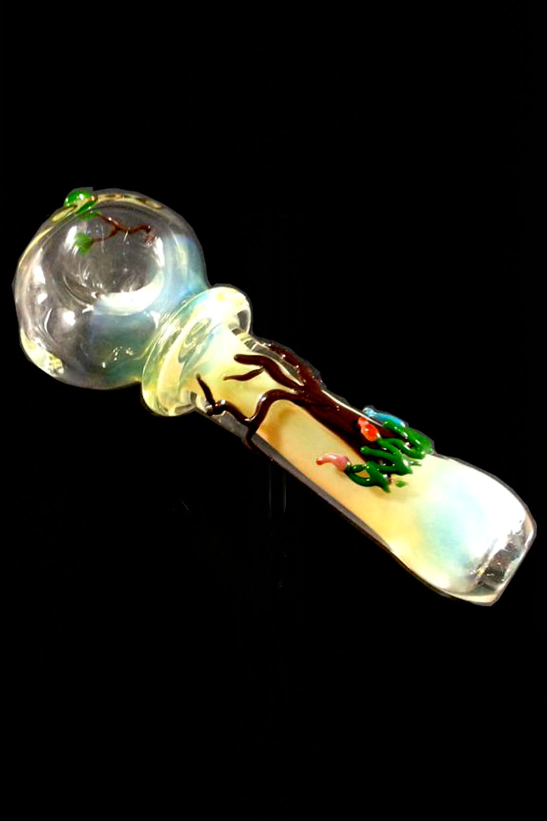 Tree Spoon Pipe: Glass by Mouse