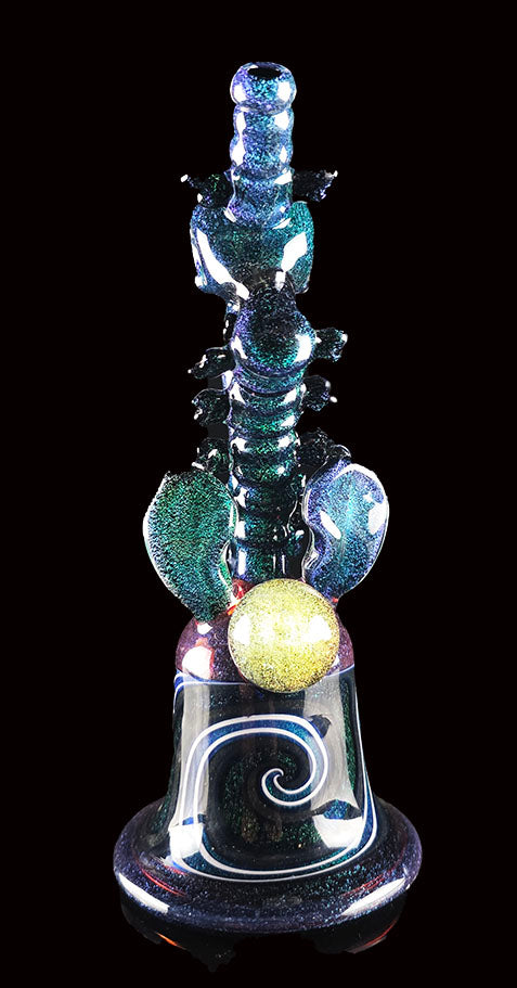 Skull and spine rig by, Marty Preston