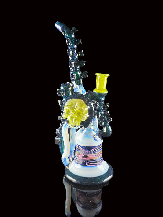 Skull Spine Recycler by, Marty Preston