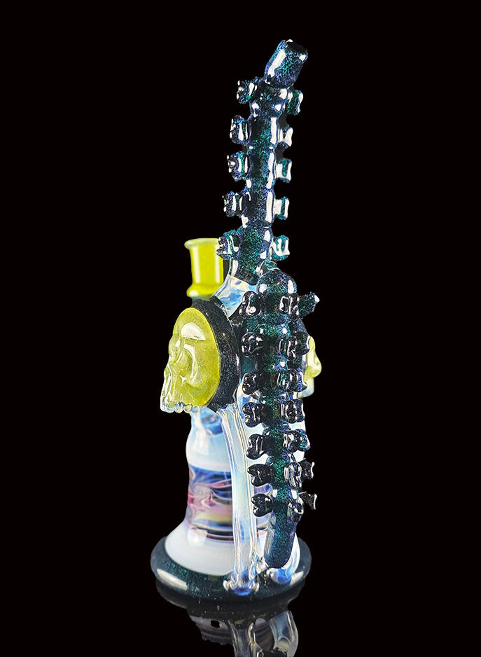 Skull Spine Recycler by, Marty Preston