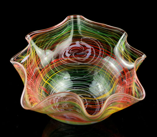 Rainbow Retticello Flop Bowl