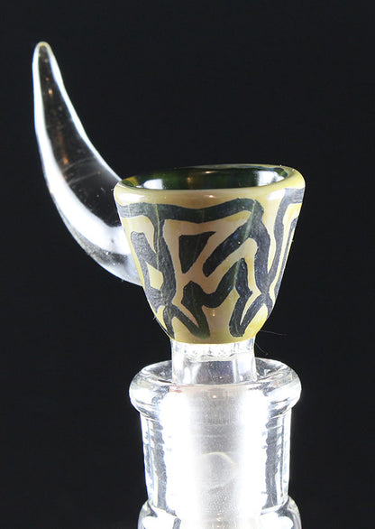 Troy slide #1 by, CK_glass and Glass Scribe collab