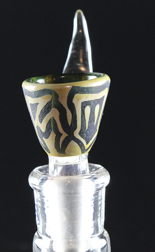 Troy slide #1 by, CK_glass and Glass Scribe collab
