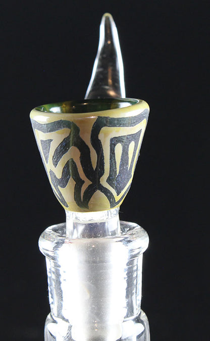 Troy slide #1 by, CK_glass and Glass Scribe collab