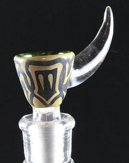 Troy slide #1 by, CK_glass and Glass Scribe collab