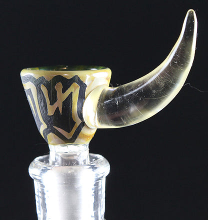 Troy slide #1 by, CK_glass and Glass Scribe collab