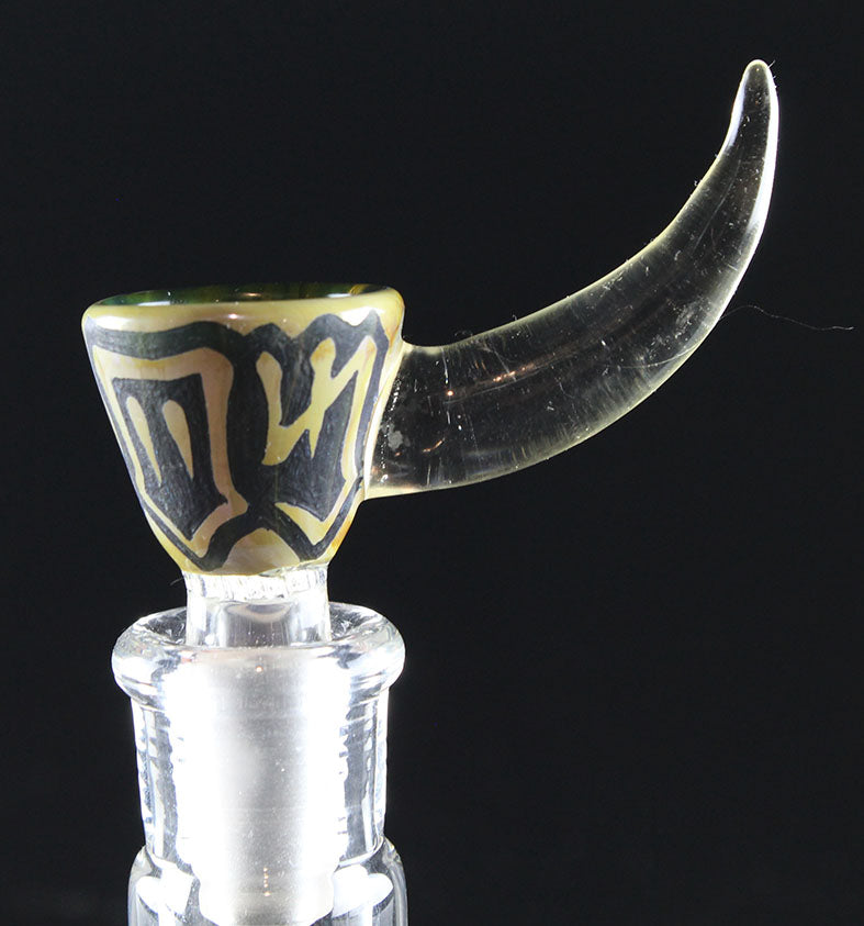 Troy slide #1 by, CK_glass and Glass Scribe collab