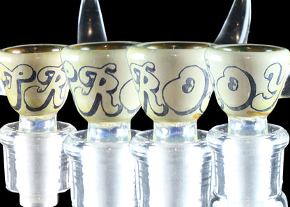 Troy slide #3 collab made by, CK_glass and Glass Scribe