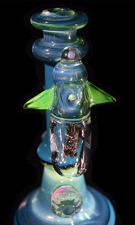 Mic G-Check Teleporter Dab Rig (Opals and tectite detail))