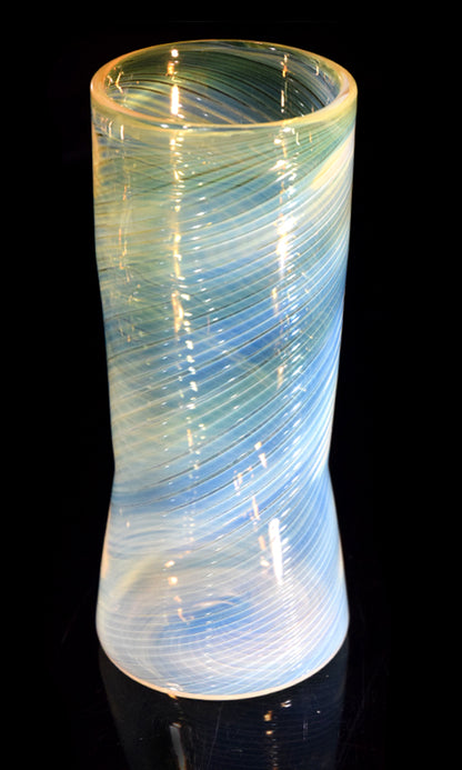 Fumed Pint Glass by Jason "Live Free" Gordan 