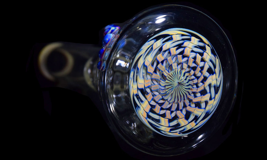 Phil Sundling & Flip Glass Water Pipe Collab (bottom coil detail)