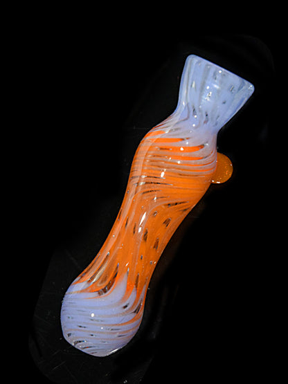 Wrap & Rake Bat by Cult Glass - Light Purple/Orange