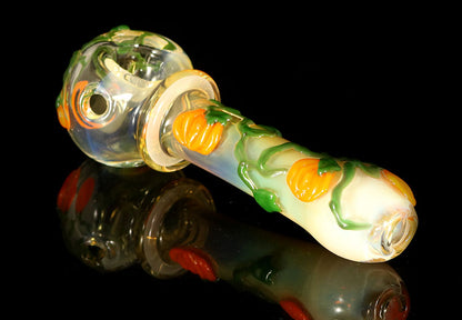 Tree Spoon Pipe: Glass by Mouse – Prism Glassworks