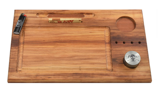 Canarywood Rolling Tray by Wild Wood Workshop