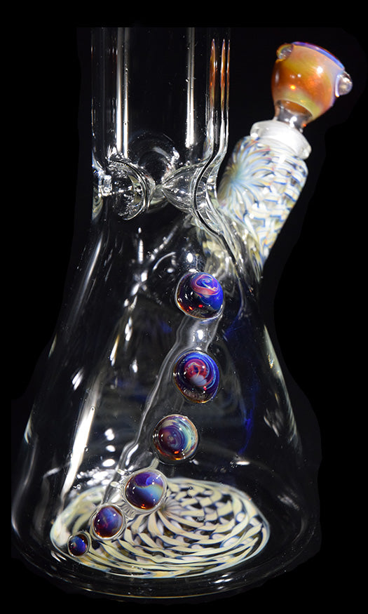 Phil Sundling & Flip Glass Water Pipe Collab (accent marbles)