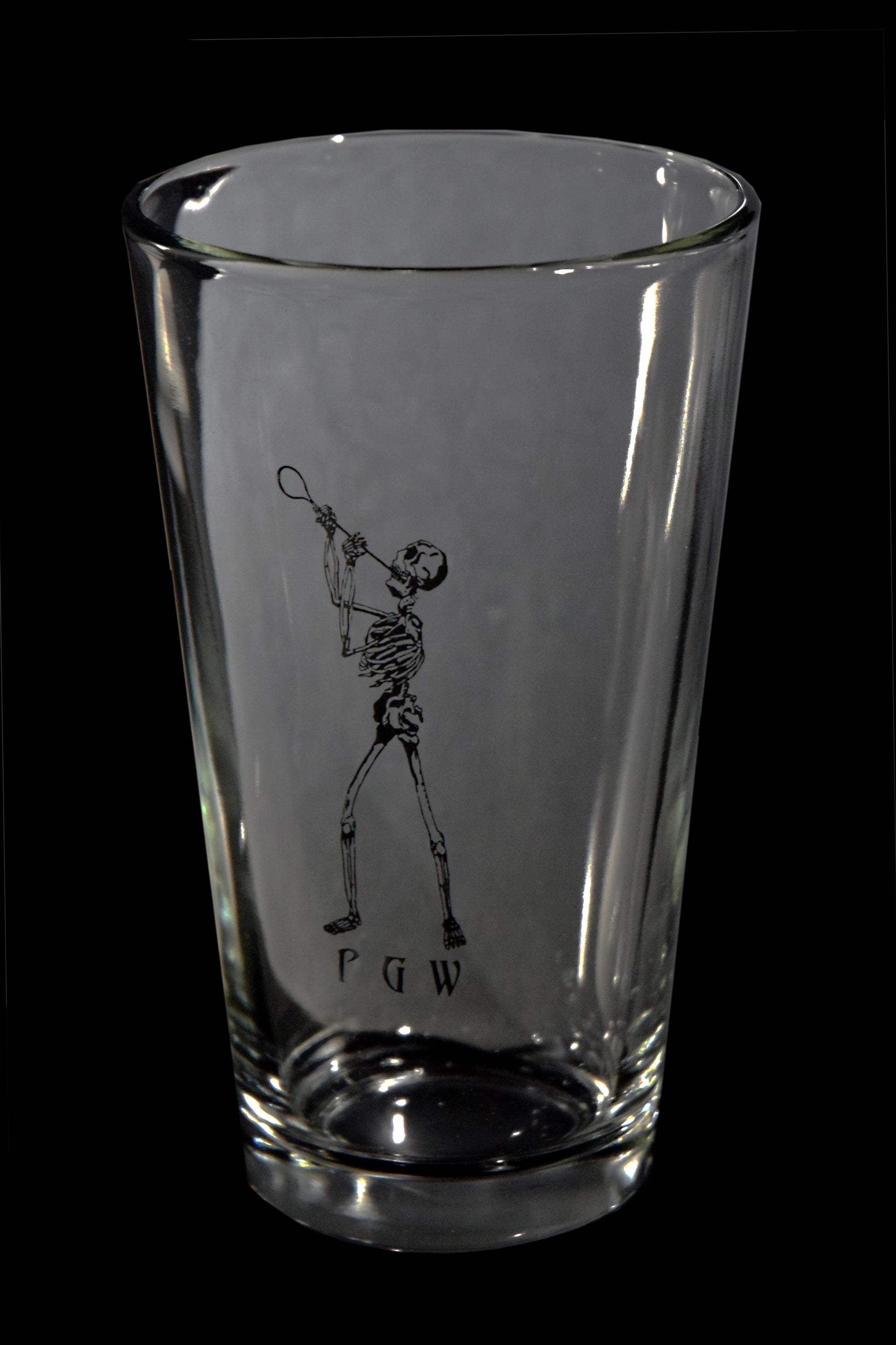 Skeleton 16 oz. Logo Pint Glasses