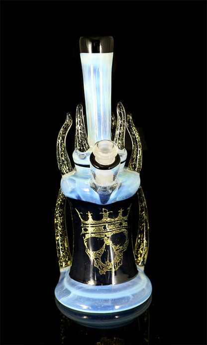 Dichro Skull Rig By Bhaller Glass