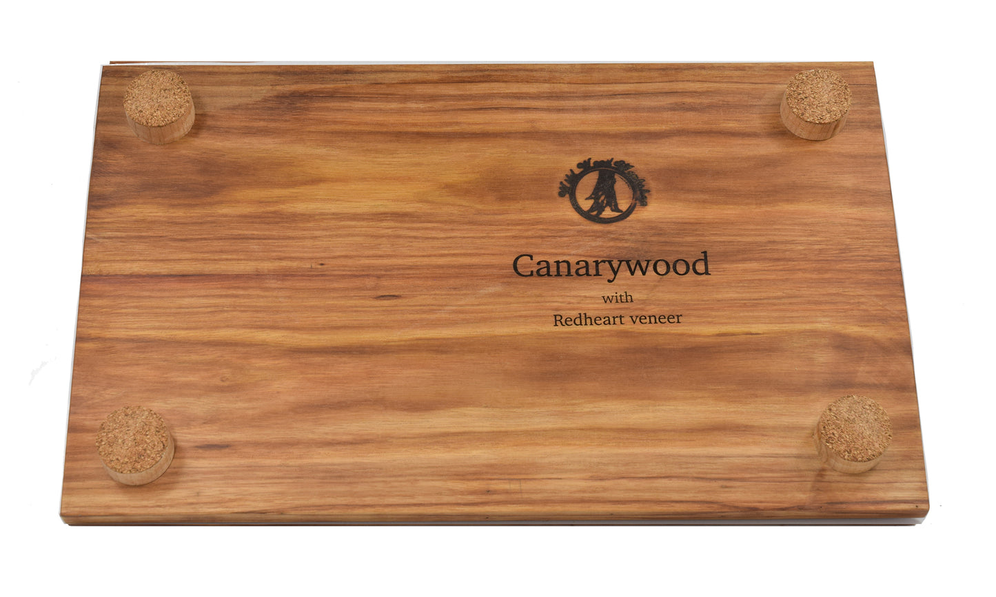 Canarywood Rolling Tray by Wild Wood Workshop
