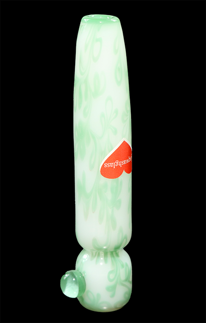 One hitter Mint on White by Sqwash Glass