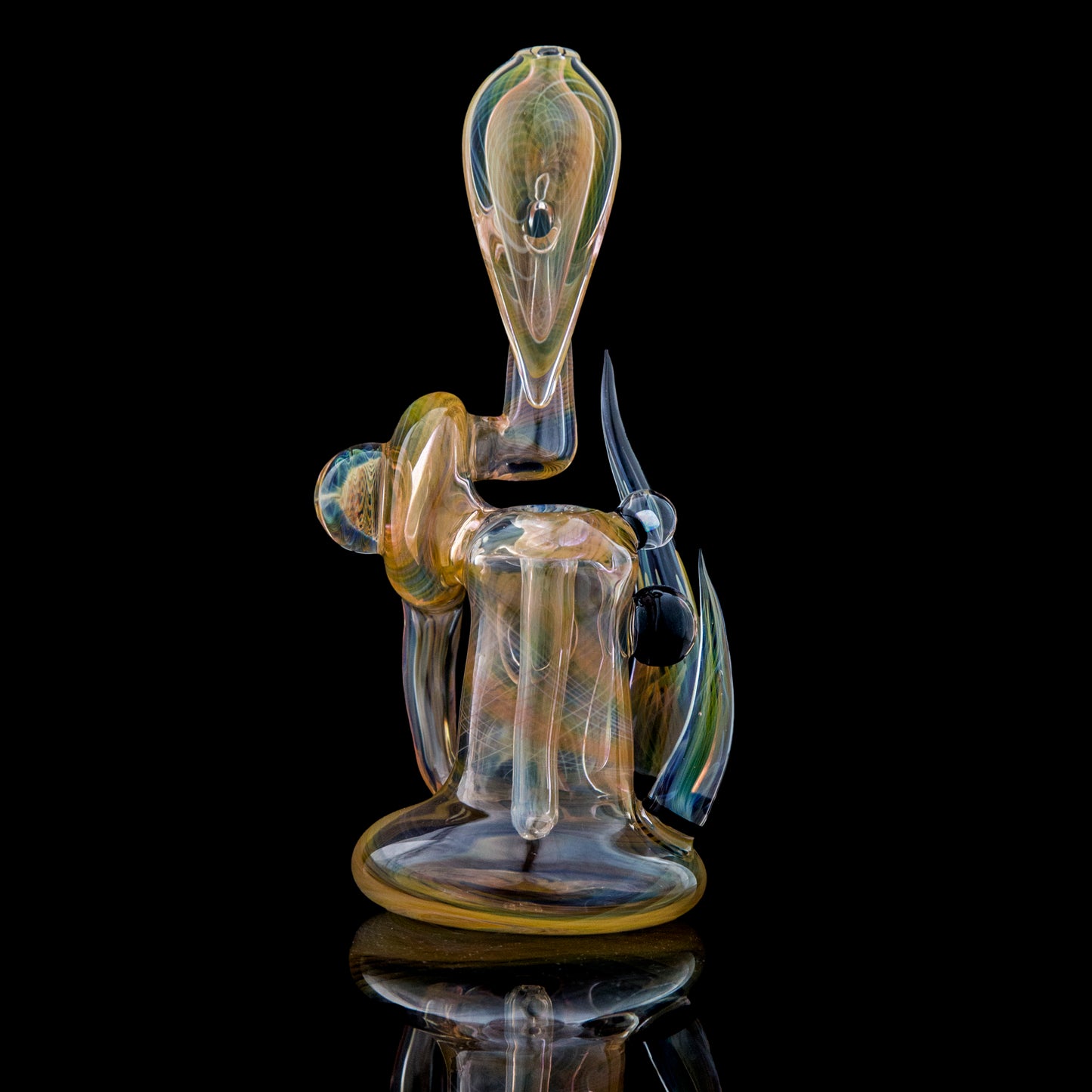 Recycler Dewar Bubbler Dab Rig made by, B Money Glass