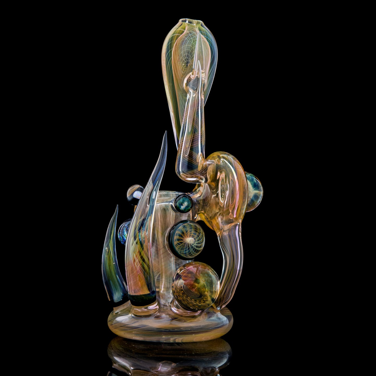 Recycler Dewar Bubbler Dab Rig made by, B Money Glass