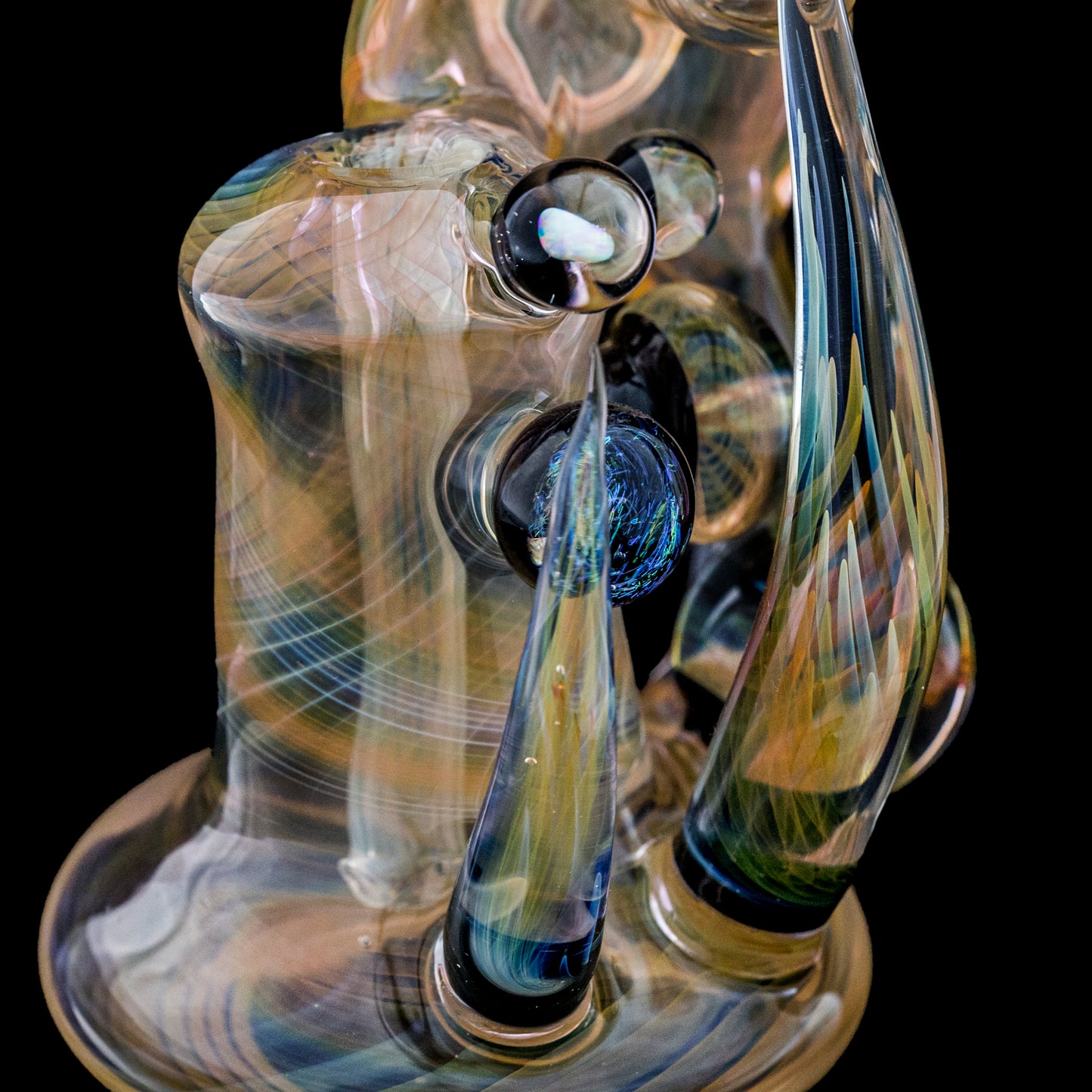 Recycler Dewar Bubbler Dab Rig made by, B Money Glass