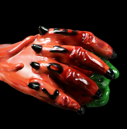 Devil's Right Hand With Strawberry Concentrate Dabber Collab with Phil Sundling & brackish_glass