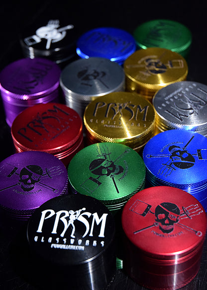PRISM logo grinders