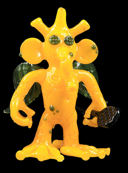 Gnat Dab Rig - Golden Rod with Paparazzi Green wings, by Phil Sundling(phil_pgw)